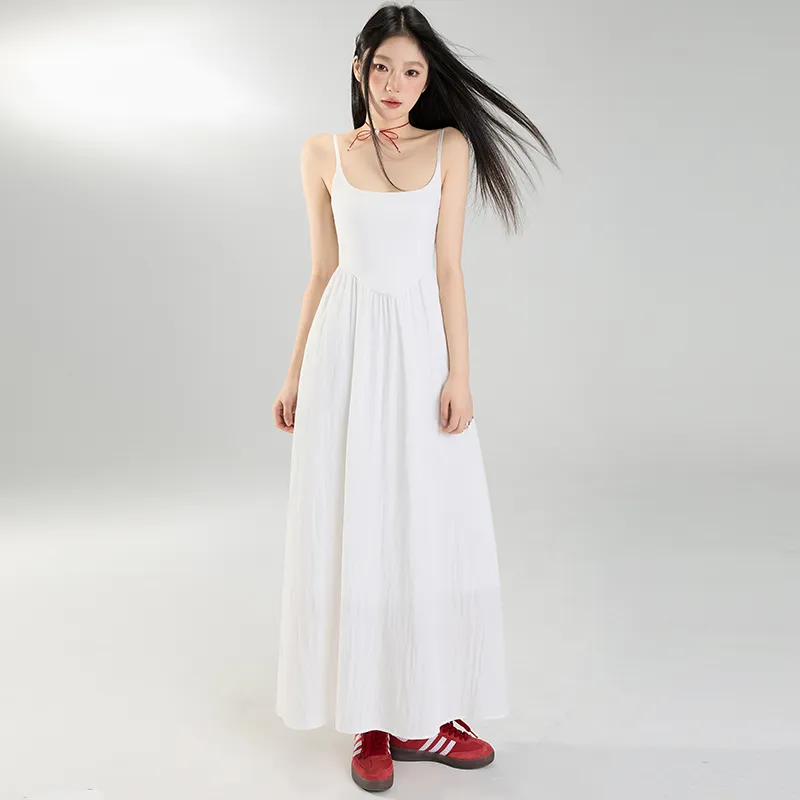 7 SEVFUN Slip Dresses Women's White-2