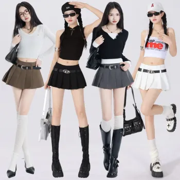7 SEVFUN Casual Short Skirts Women's