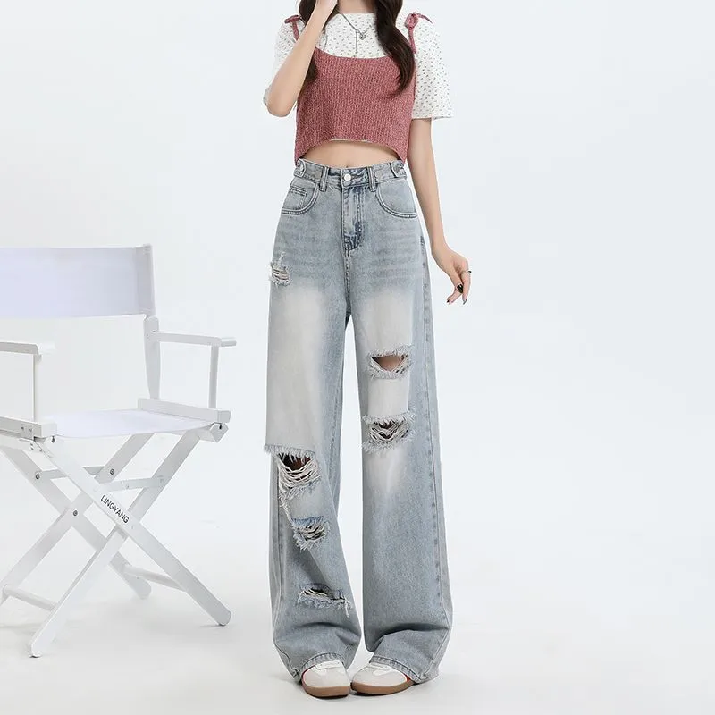 7 SEVFUN Jeans Women's Light Blue-3