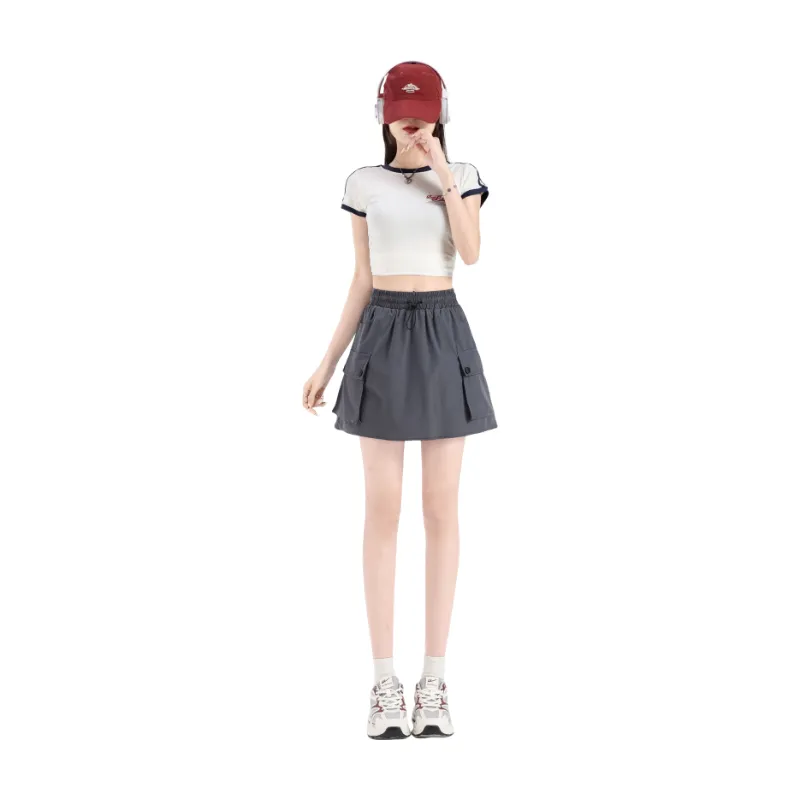 7 SEVFUN Cargo Short Skirts Women's-2