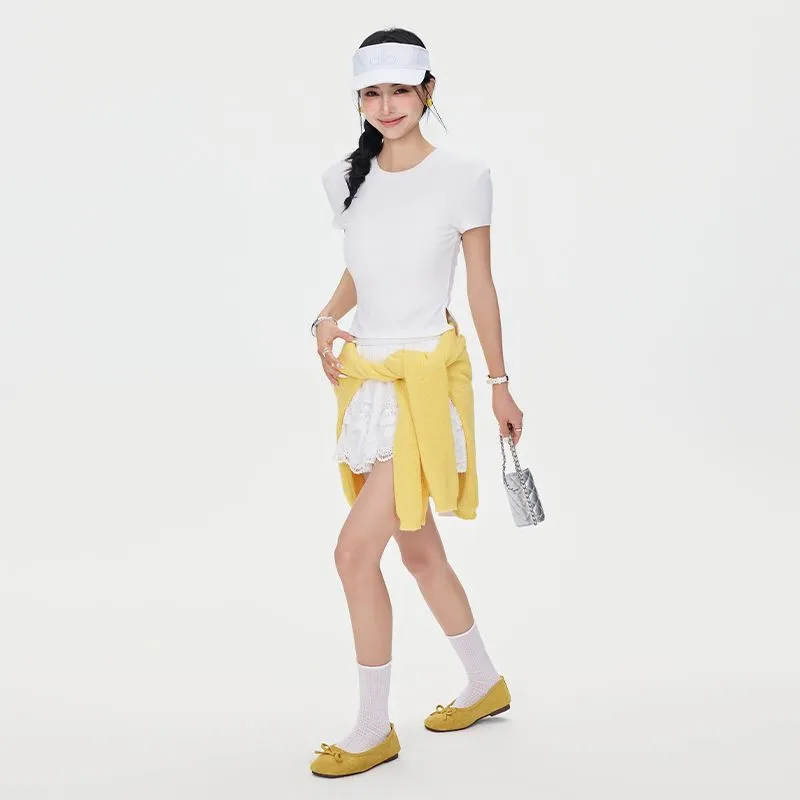 7 SEVFUN Set in Sleeve T Shirt Women's-7
