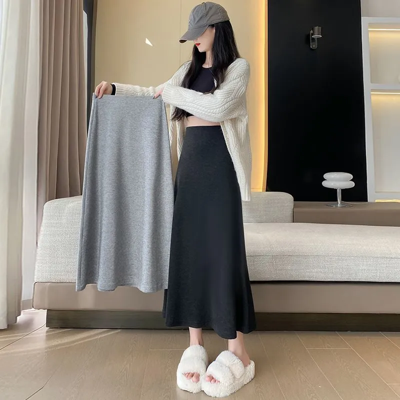 7 SEVFUN Casual Long Skirt Women's-3