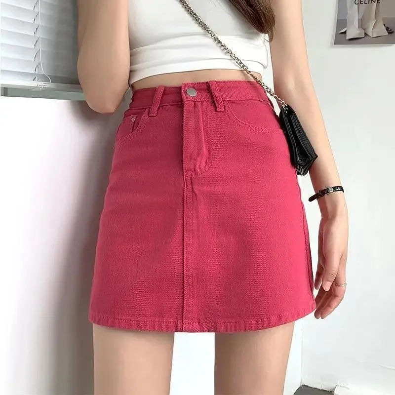 7 SEVFUN Denim Short Skirts Women's-9