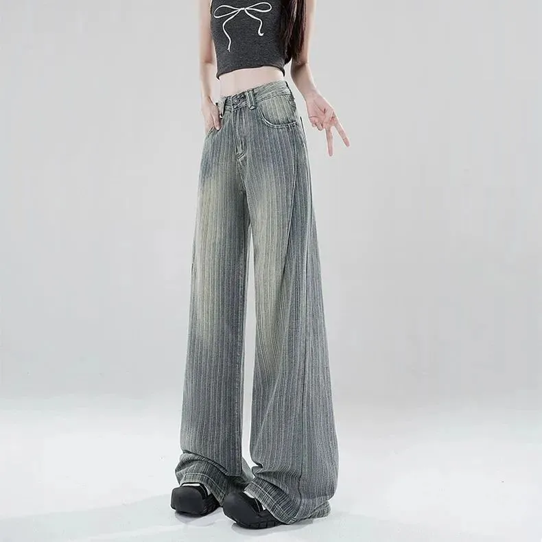 7 SEVFUN Jeans Women's Stripe Blue-3