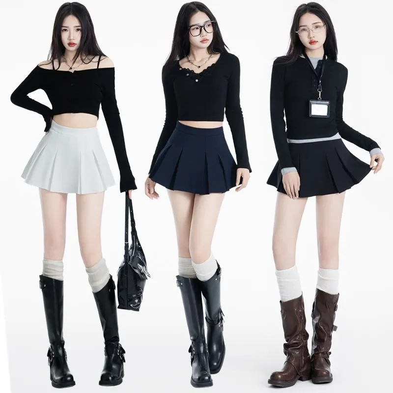 7 SEVFUN Casual Short Skirts Women's-7