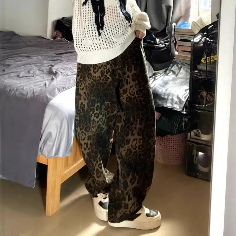 7 SEVFUN Jeans Unisex Leopard Print-2
