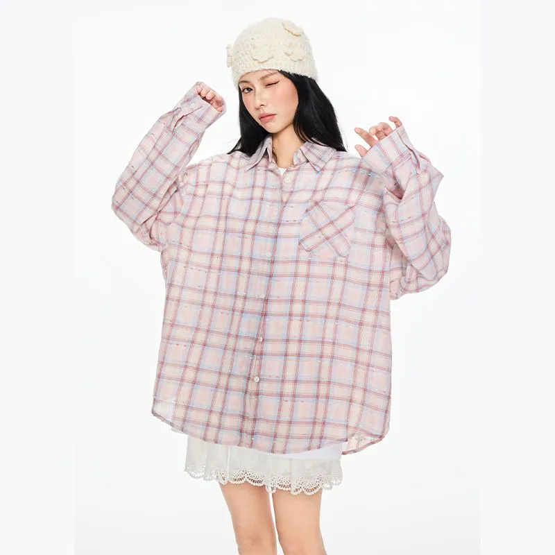 7 SEVFUN Shirt Women's Light Pink-2