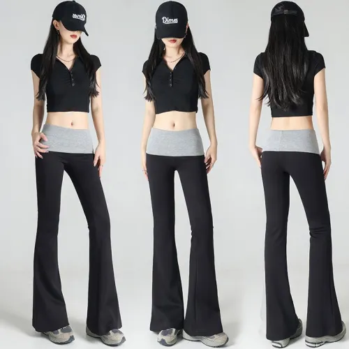 7 SEVFUN Casual Pants Women's Black
