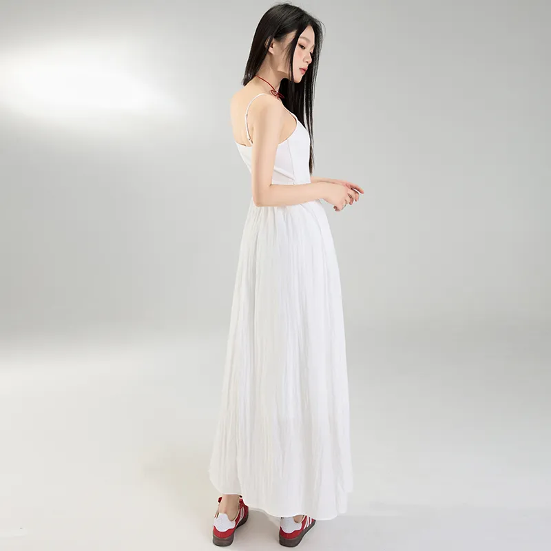 7 SEVFUN Slip Dresses Women's White-1