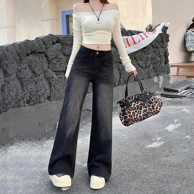 7 SEVFUN Jeans Women's Black Gray Color-4