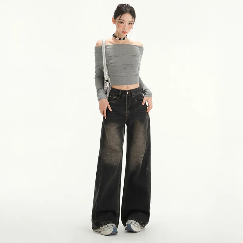 7 SEVFUN Jeans Women's Black Gray-2