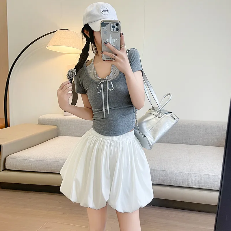 7 SEVFUN Casual Short Skirts Women's-2