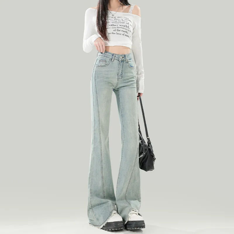 7 SEVFUN Jeans Women's Light Blue-4