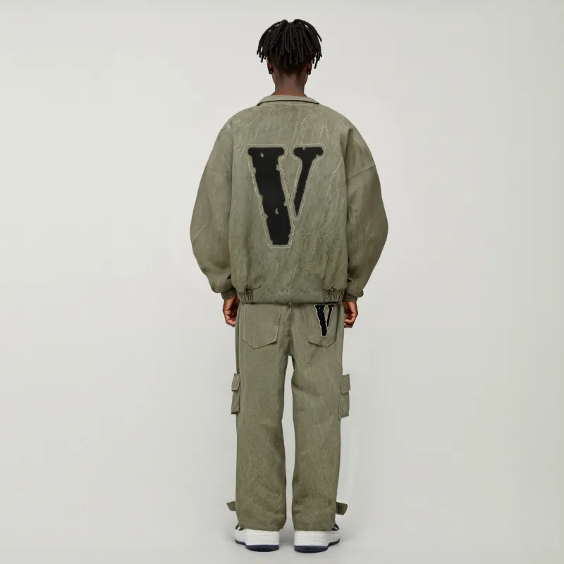 VLONE Large Logo Collection VLONE Gothic Letter Collection Jackets & Coats Unisex-3
