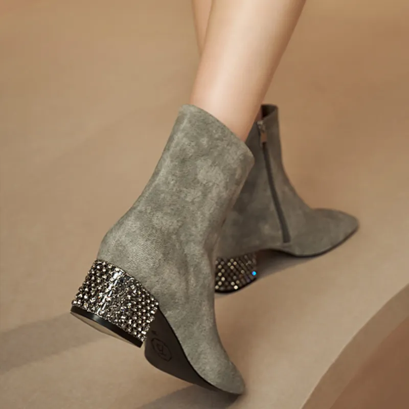 73Hours Ankle Boots 4cm Women's-4