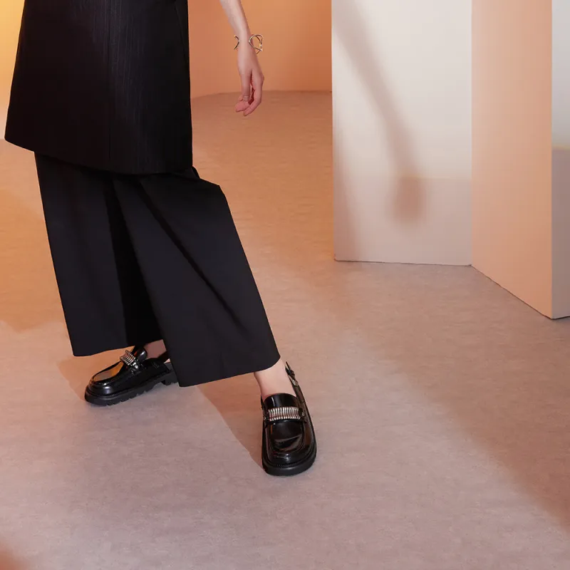73Hours Experienced Player Casual Single Shoes 2.5cm Women's Black-7