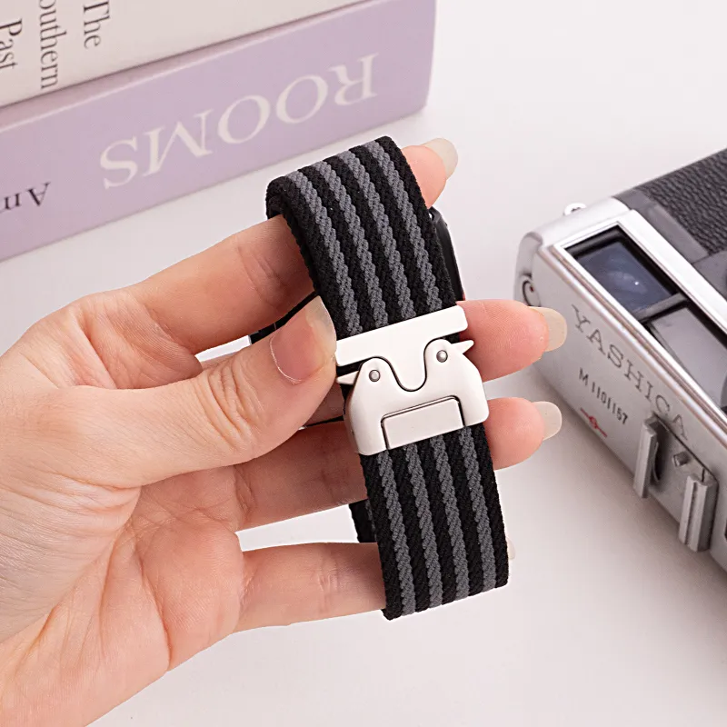 Vobafe Watch Band Apple Compatibility Nylon Material-27