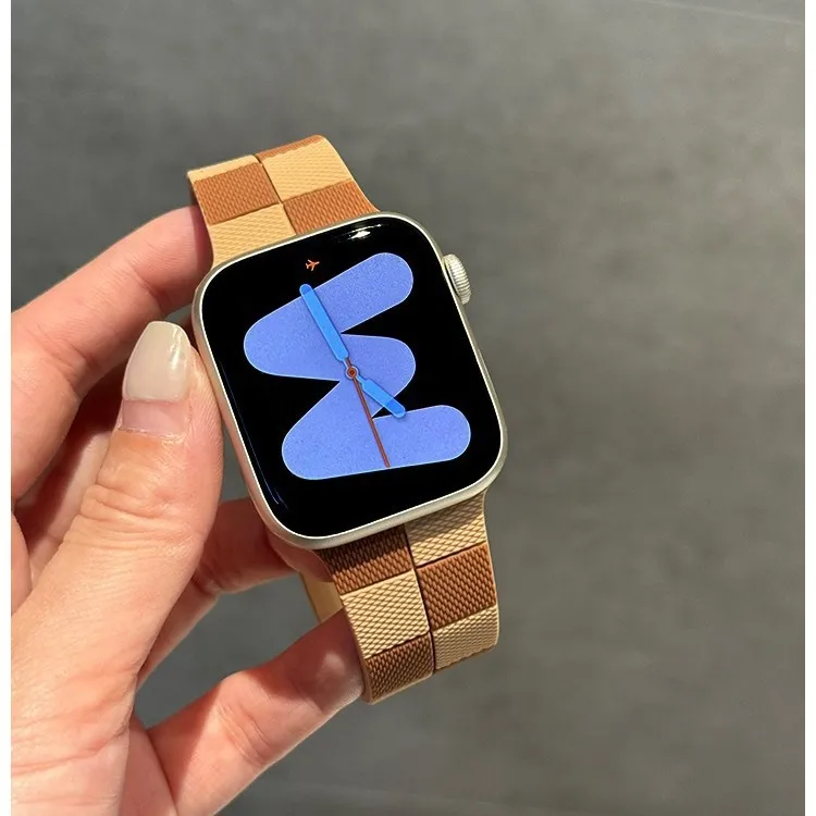 Vobafe Watch Band Apple Compatibility Silicone Material-5