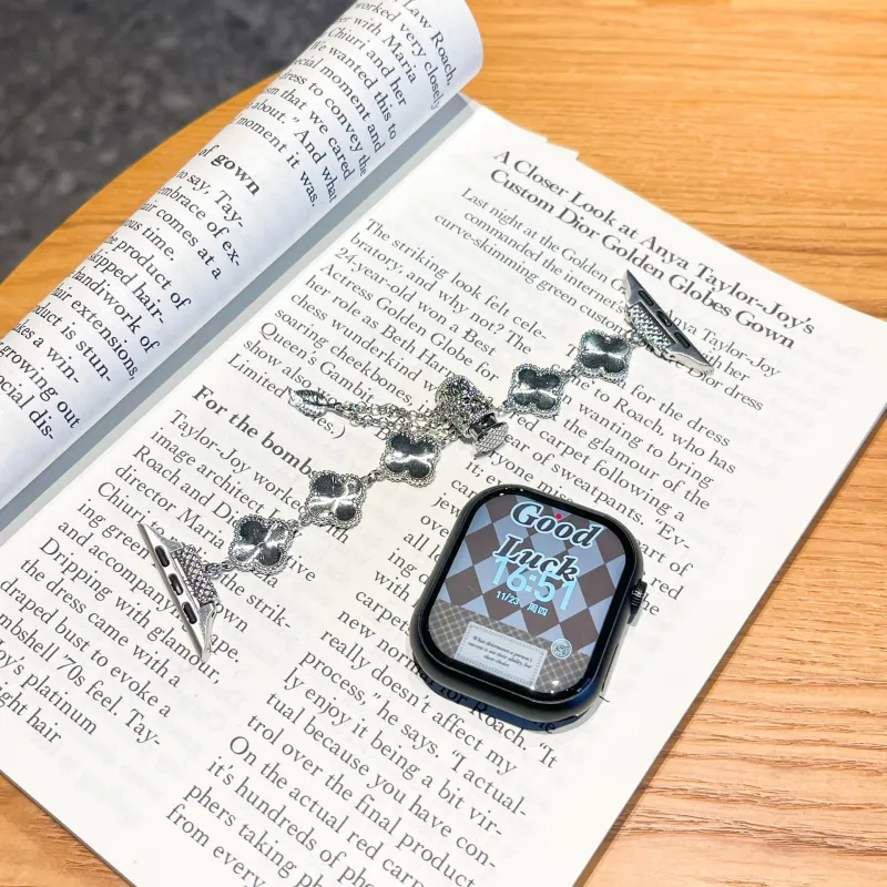 Wepro Apple Compatibility Watch Band Metal-1
