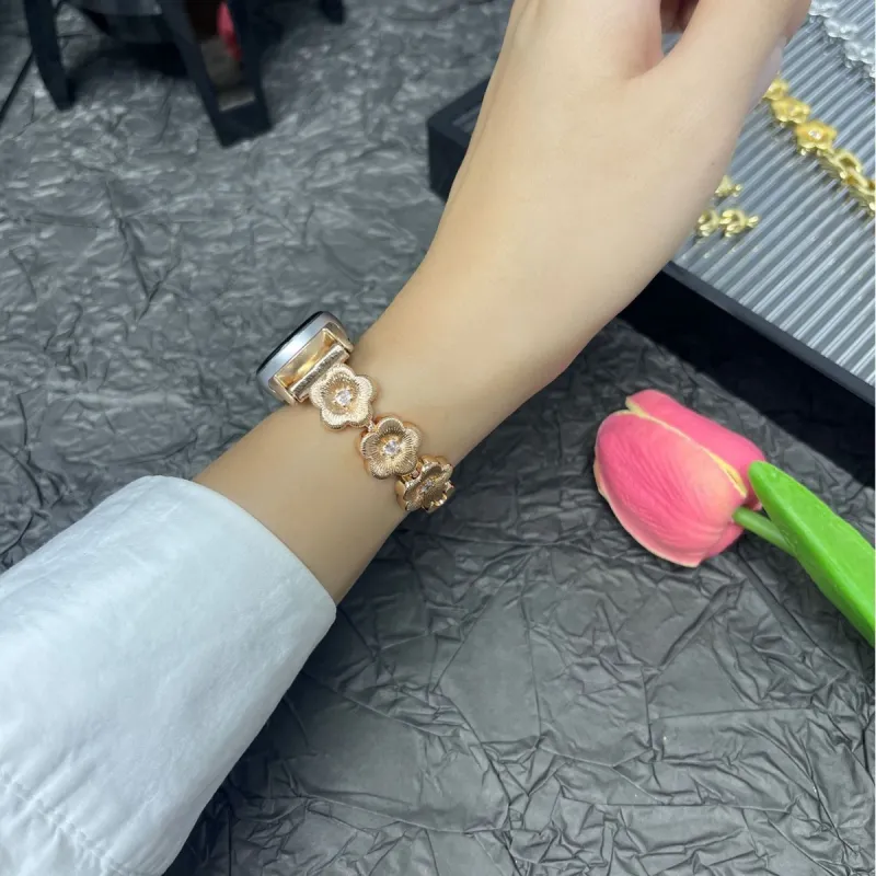 Wepro Watch Band Xiaomi Compatibility Zircon Material-14