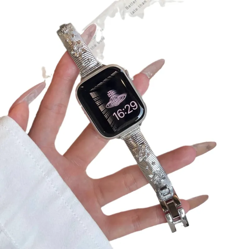Vobafe Watch Bands Apple Compatibility 21cm Metal Unisex-11