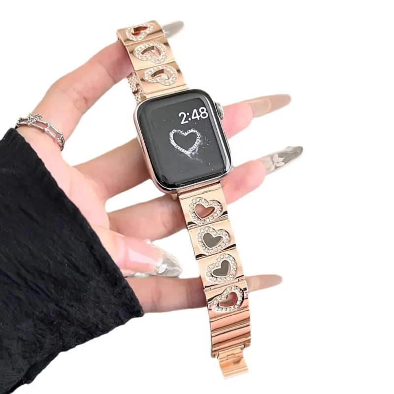 Vobafe Watch Bands Apple Compatibility 210cm Metal Unisex-6