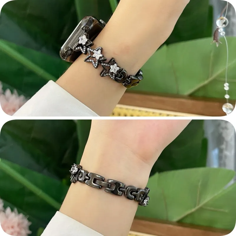 Vobafe Apple Compatibility Watch Band Metal-11