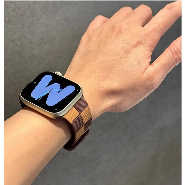 Vobafe Watch Band Apple Compatibility Silicone Material-7