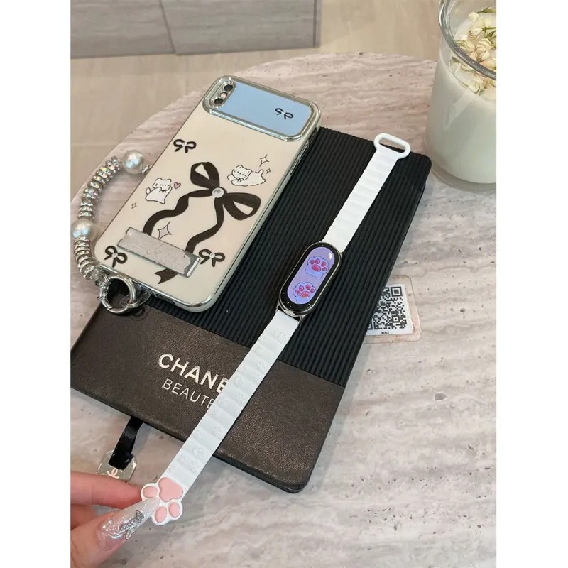 Vobafe Compatible With Xiaomi Smart Band 9/8 Watch Bands Xiaomi Compatibility 21cm Silicone Material Unisex-11