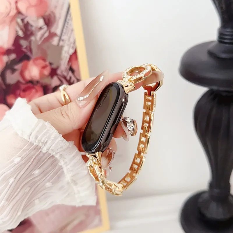 Vobafe Xiaomi Compatibility Watch Band Metal-17