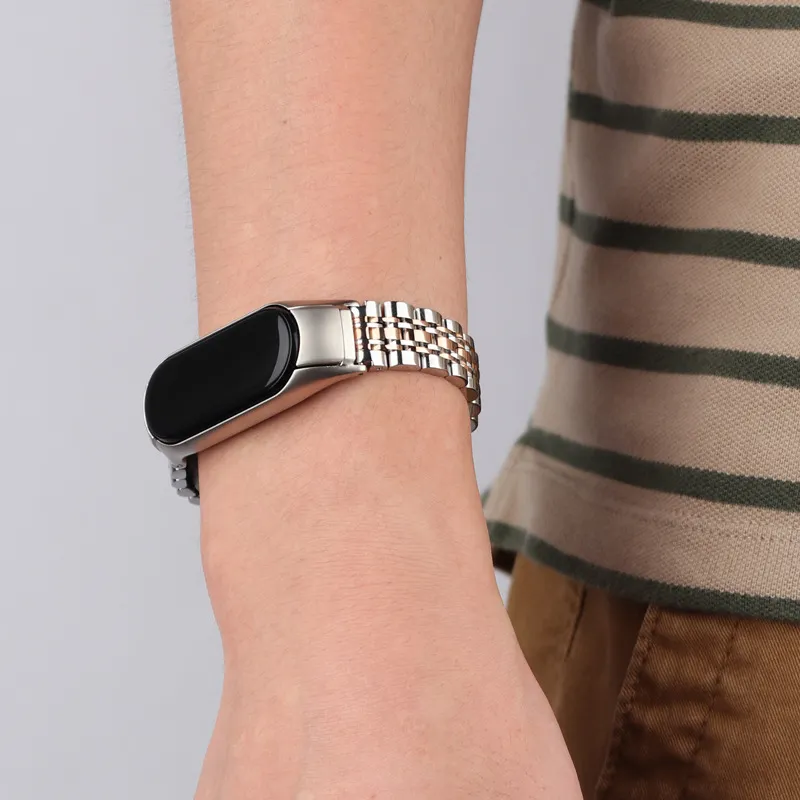 Vobafe Watch Band Xiaomi Compatibility Stainless Steel Material-34