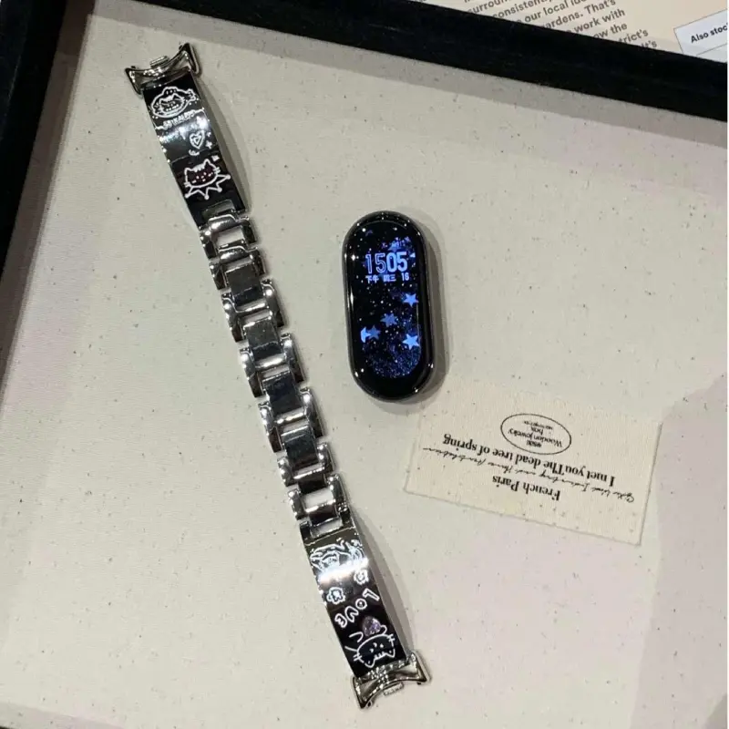 Vobafe Watch Bands Xiaomi Compatibility 21cm Metal Unisex-7