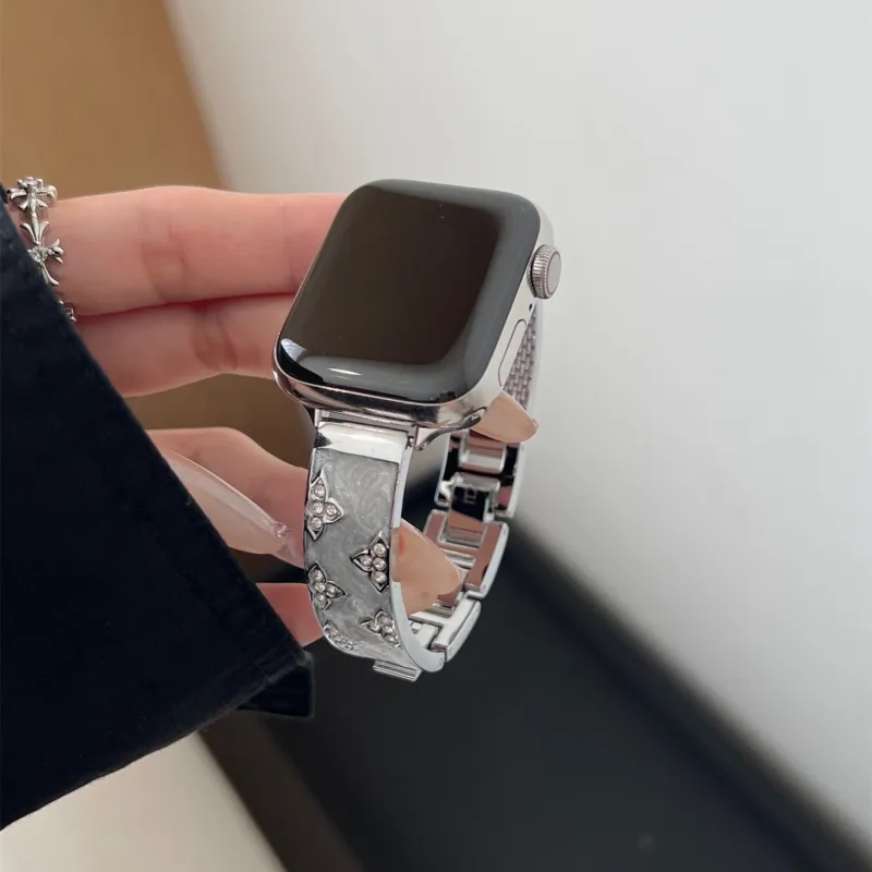 Wepro Compatibility With Apple Watch Series 10 Apple Compatibility Watch Band 42mm Metal-4