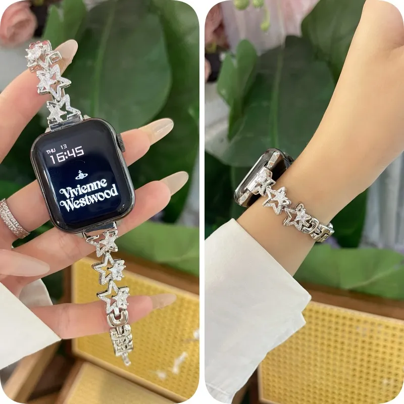 Vobafe Apple Compatibility Watch Band Metal-2