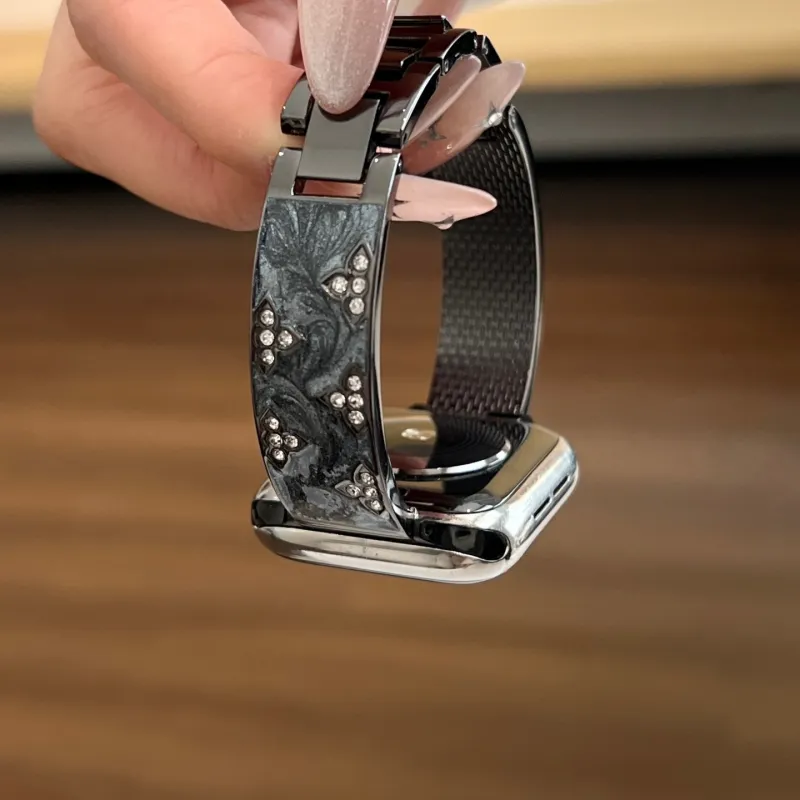 Wepro Compatibility With Apple Watch Series 10 Apple Compatibility Watch Band 42mm Metal-8
