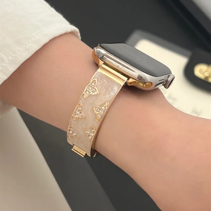 Wepro Compatibility With Apple Watch Series 10 Apple Compatibility Watch Band 42mm Metal-17