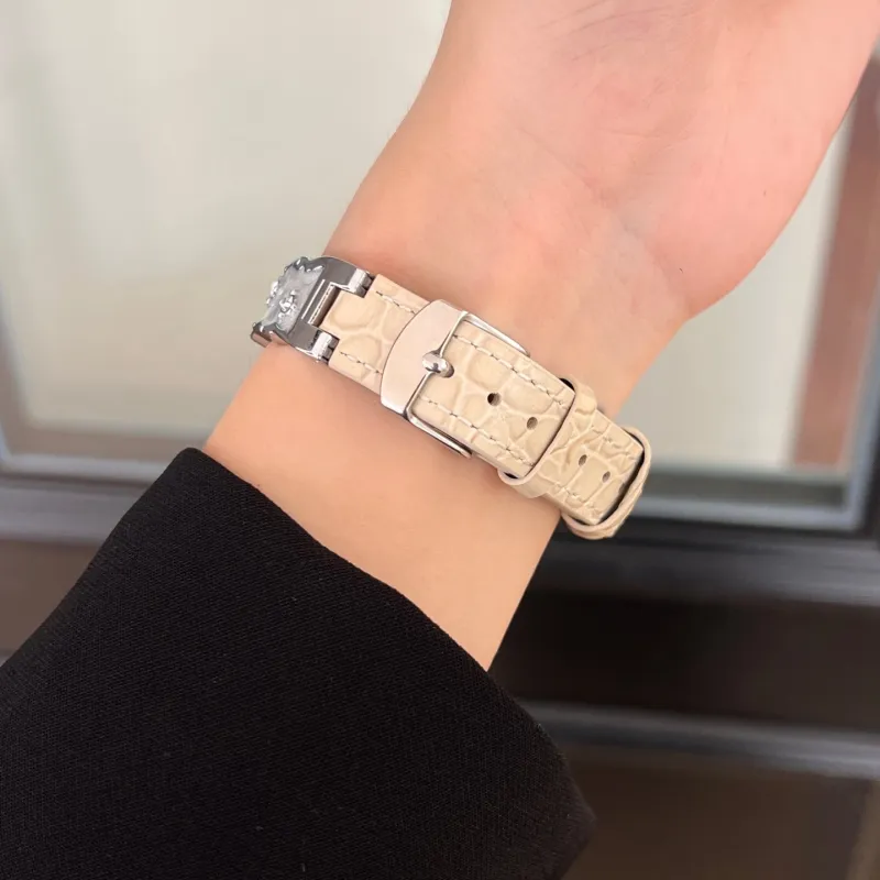 Wepro Compatibility With Apple Watch Series 10/S9 Strap 8/7/6/5/4/3 Ultra Apple Compatibility Watch Band Metal-13