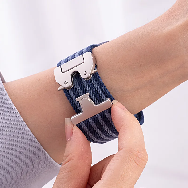 Vobafe Watch Band Apple Compatibility Nylon Material-21
