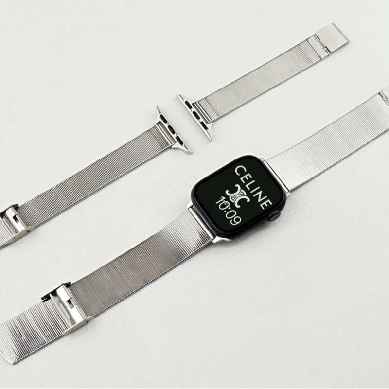Vobafe Apple Compatibility Watch Band 210 213mm Stainless Steel Material-5