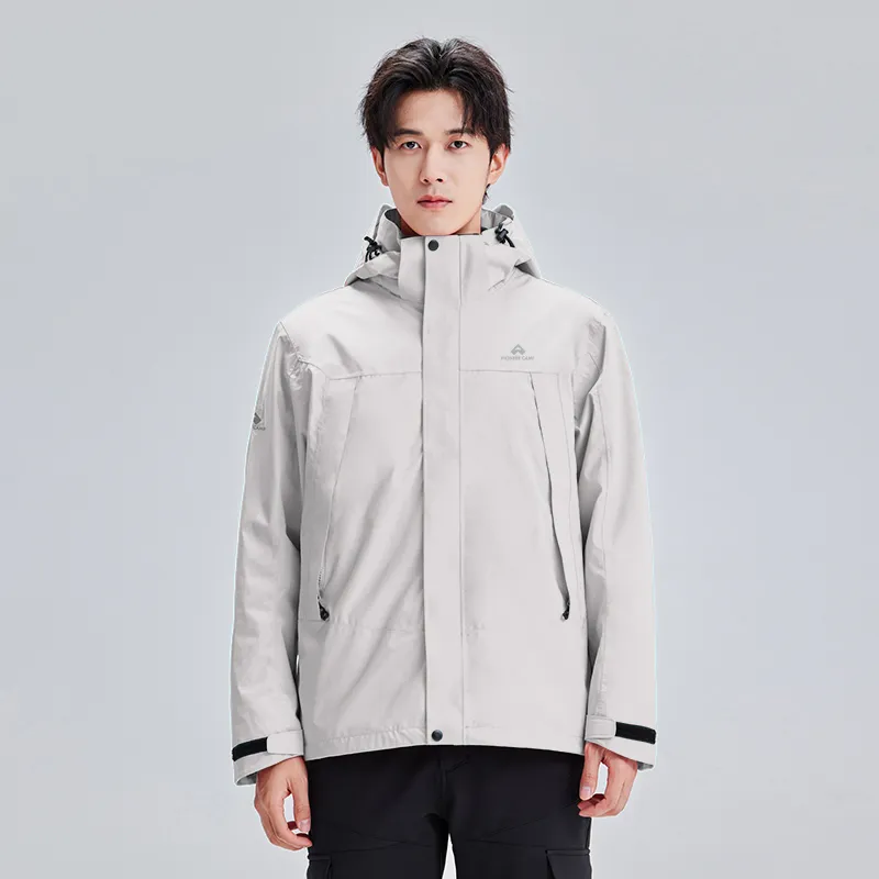 PIONEER CAMP Waterproof, Windproof, Abrasion Resistant, Thermal Windbreaker Jacket Unisex-32