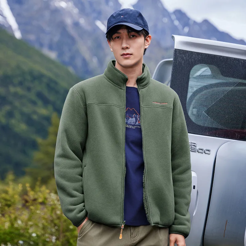 PIONEER CAMP Velvet feel Coat Unisex-32