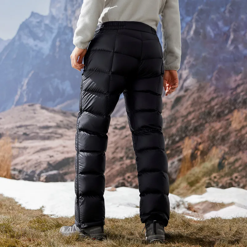 PIONEER CAMP Down Pants Unisex Black-6