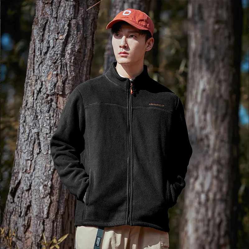 PIONEER CAMP Velvet feel Coat Unisex-3