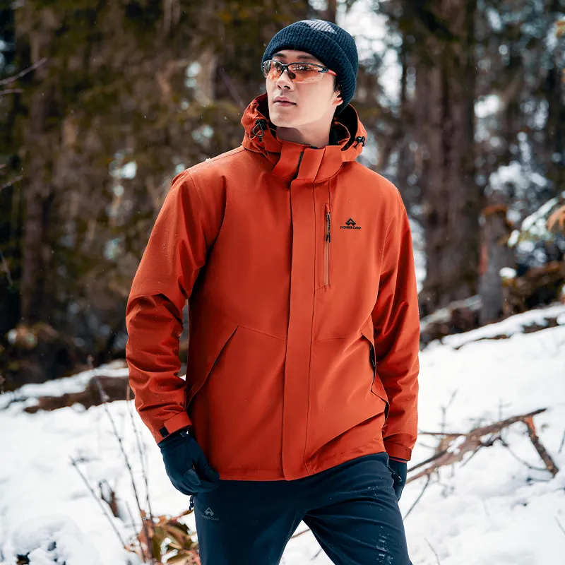 PIONEER CAMP Water Resistant Windproof Breathable Wear Resistant Single Layer Hard Shell Windbreaker Jacket Unisex-21