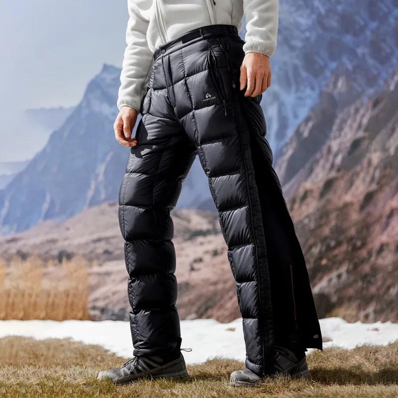 PIONEER CAMP Down Pants Unisex Black-3