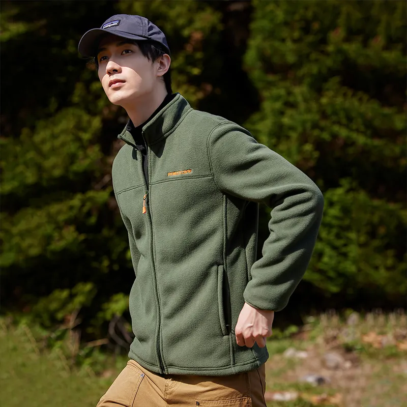 PIONEER CAMP Velvet feel Coat Unisex-13