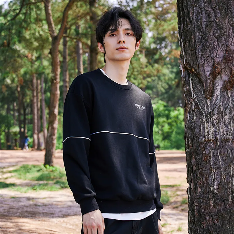 PIONEER CAMP Sweatshirt Unisex Black-5