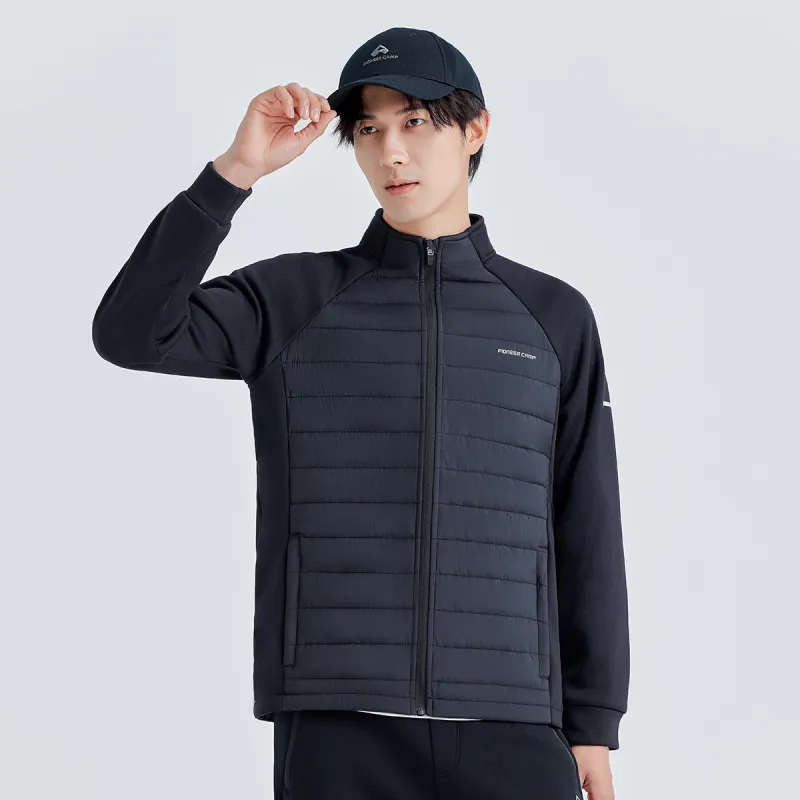 PIONEER CAMP Puffer Jacket Unisex Black-4