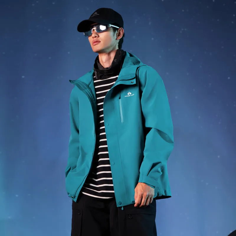 PIONEER CAMP Waterproof, Windproof, Breathable, Abrasion Resistant, Thermal, Water Repellent Windbreaker Jacket Men's-43