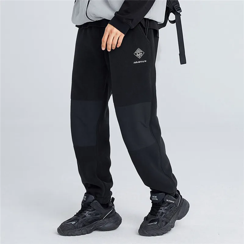 PIONEER CAMP Knitted Sweatpants Unisex Black-2